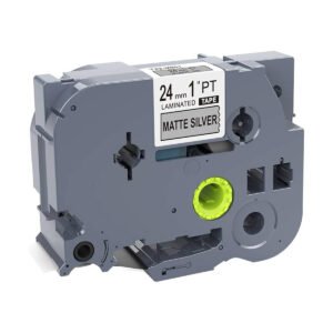 Brother Compatible TZeM951 TZe-M951 TZM951 TZ-M951 Black on Silver 24MM x 8M P-TOUCH LABELLING TZ TAPE