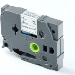 Brother TZe931 TZe-931 TZ931 TZ-931 Black on Silver 12MM x 8M P-TOUCH LABELLING TZ TAPE