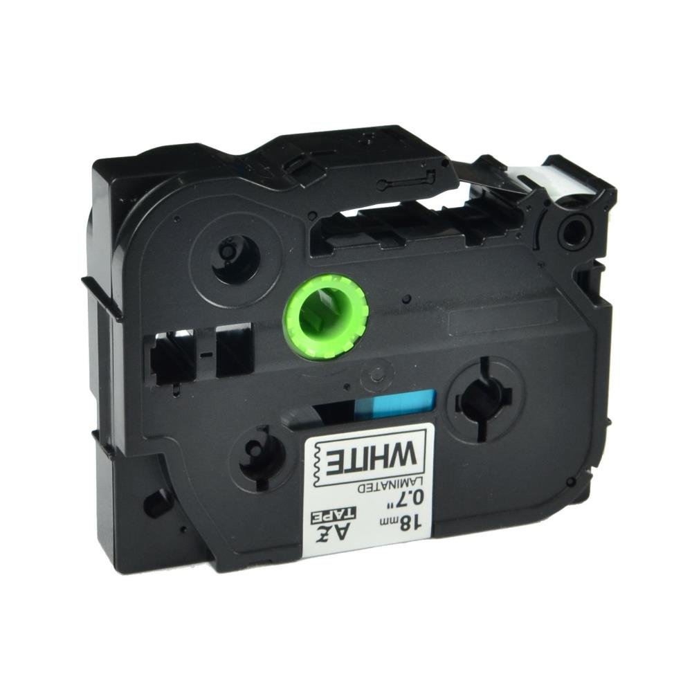 Brother TZe241 TZe-1241 TZ241 TZ-241 Black on White 18MMx 8M P-TOUCH LABELLING TZ TAPE - Image 4