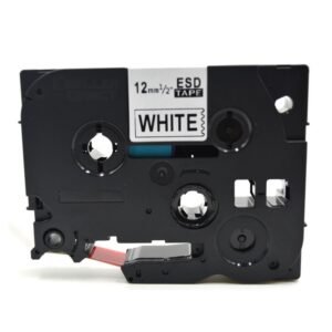 Brother TZe232 TZe-232 TZ232 TZ-232 -Red ON WHITE 12MM x 8M P-TOUCH LABELLING TZ TAPE