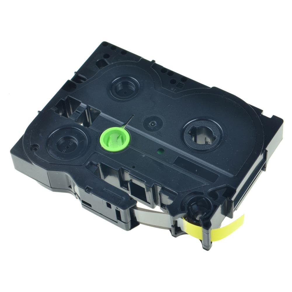 Brother TZe621 TZe-621 TZ621 TZ-621 Black on Yellow 9MMx 8M P-TOUCH LABELLING TZ TAPE - Image 3