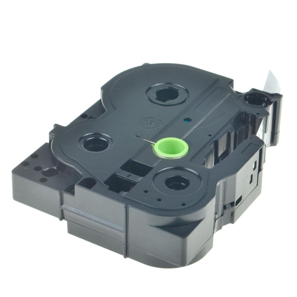 Brother TZe345 TZe-345 TZ345 TZ-345 White on Black 18MMx 8M P-TOUCH LABELLING TZ TAPE - Image 2